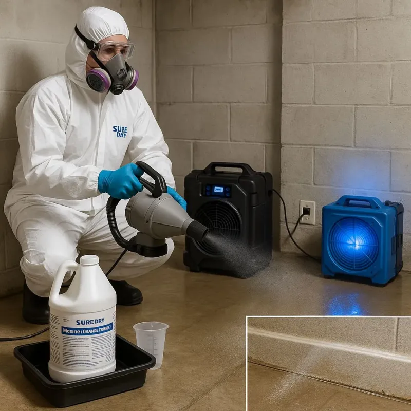 Sanitization and Odor Removal process in Challenge-Brownsville, CA